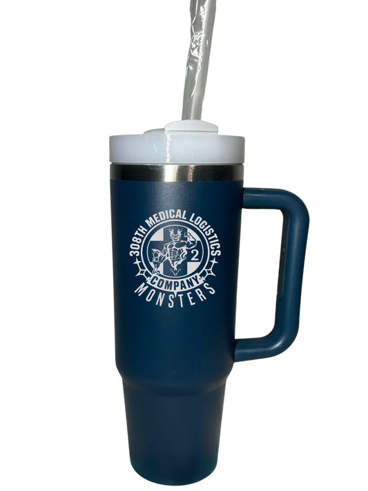 Design 3 30oz Navy Tumbler