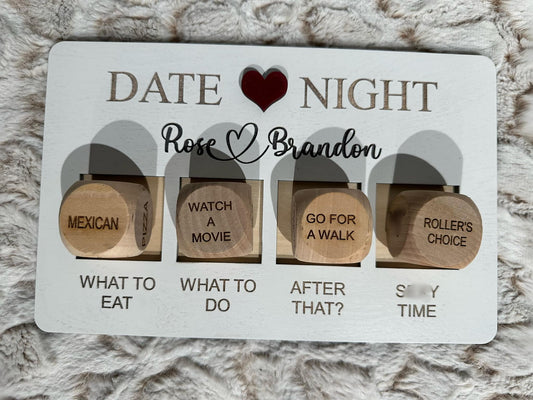 Valentinstags-Würfel-Date