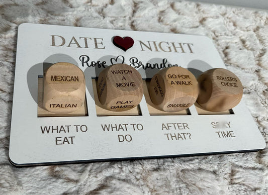 Valentinstags-Würfel-Date