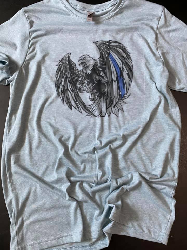 Dünne blaue Linie Adler