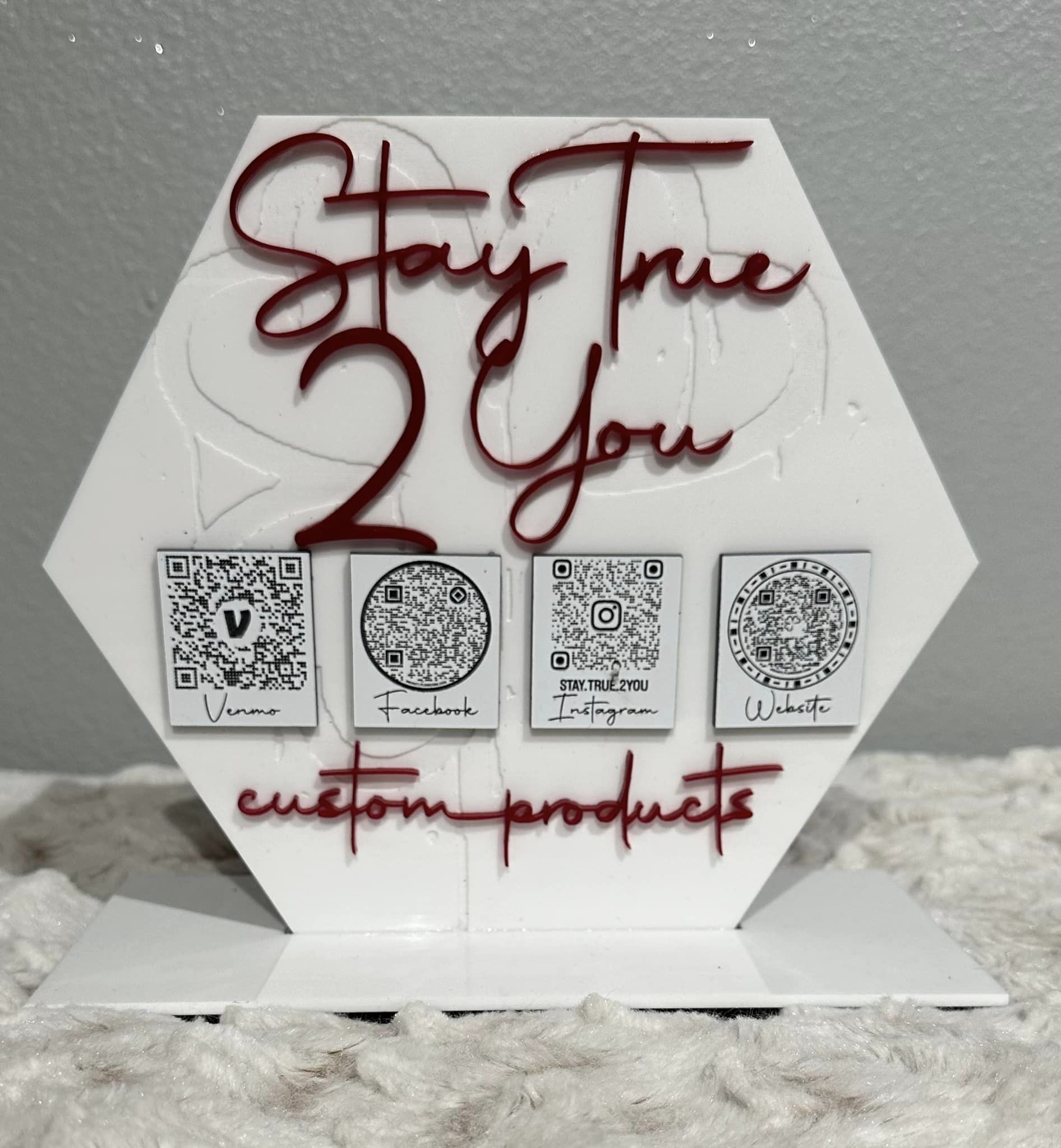 Good Sign Code QR Codes Sign – Stay True 2 You