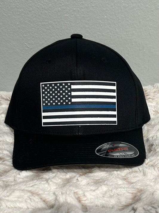 Acrylic Flag Thin Blue Line