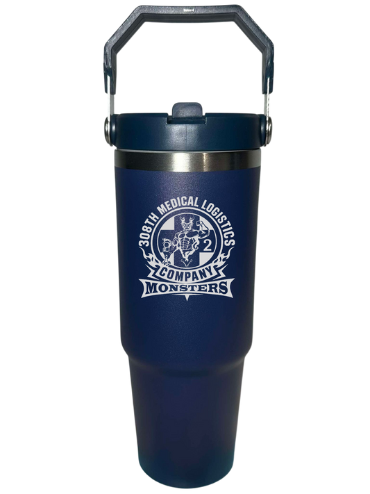 Design 4  30oz Navy Tumbler